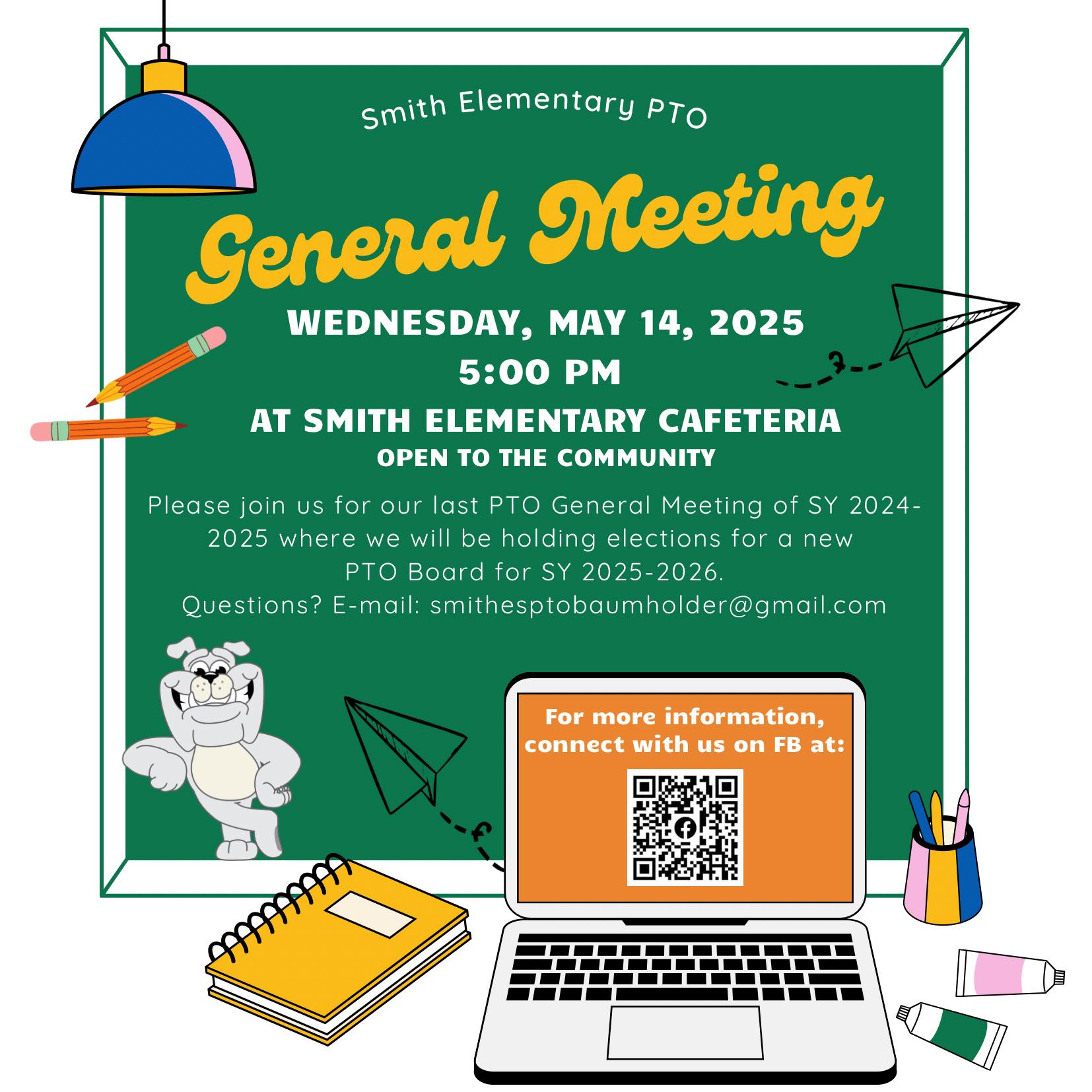 PTO Meeting flyer
